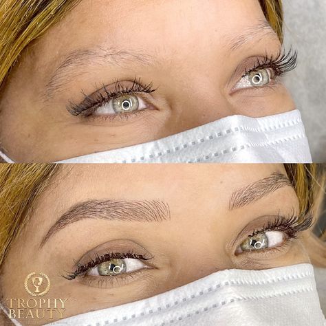 Tattoed Eyebrows, Blonde Henna, Phi Academy, Eyebrow Henna, Pmu Lips, Microblading Artist, Permanent Brows, Microbladed Brows, Microblading Training