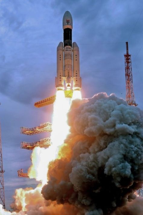 Chandrayaan-3 has completed its final orbit-raising manoeuvre, getting closer to lunar insertion. The Chandrayaan-3 mission hopes to put a lander and a rover on Earth's only natural satellite.This final orbit-raising manoeuvre marks the beginning of Chandrayaan-3's next step, which would include an Earth-to-Moon trajectory wherein the Moon's gravity will pull the spacecraft into lunar orbit. UnsplashIf a soft landing is achieved as intended, India would become the four... Chandrayan 3, Earth From Moon, Success Images, Congratulations Images, Indian Space Research Organisation, Sunday Greetings, Lunar Landing, Dark Black Wallpaper, Islamic New Year