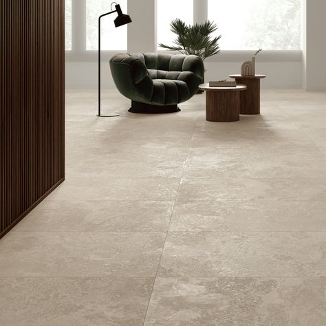 Découvrez le carrelage travertin intérieur 60x120 Beige Classico Rectifié Siena Argenta ! Offrant un charme intemporel et une élégance naturelle, ce carrelage en travertin apporte une touche de sophistication à n'importe quelle pièce. Travertine Floor Tile, Tile Floor Living Room, Earthy Living Room, Plan Floor, Travertine Floors, Beige Stone, Office Inspo, House Layout Plans, Bathroom Inspiration Decor