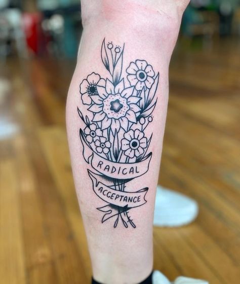 Radical Acceptance Tattoo, Acceptance Tattoo, Alchemy Tattoo, Radical Acceptance, Moon Tattoo, Dreamcatcher Tattoo, Tattoo Design, Geometric Tattoo, Tattoo Artists