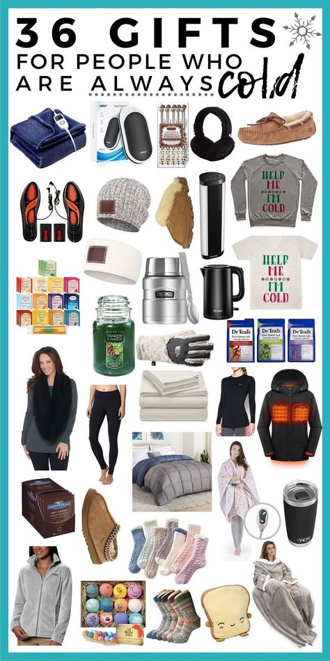 With the holidays right around the corner, check out these best gifts for people who are always cold! All the cozy gifts from heated blankets to fuzzy socks, these Christmas gifts and winter gifts are the perfect way to stay warm this holiday season. Heated Blankets, Cold People, Cedar Candle, Cozy Gifts, Heated Jacket, Winter Gifts, Always Cold, Heated Blanket, Teen Life Hacks