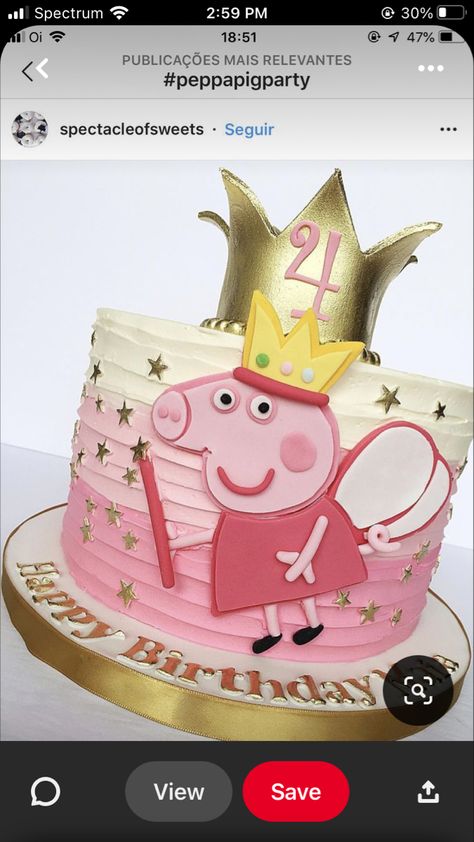 Tortas Peppa Pig, Pig Birthday Decorations, Peppa Pig Stickers, Peppa Pig Birthday Decorations, Peppa Pig Party Decorations, Peppa Pig Birthday Party Decorations, Greta Gris, Pig Ideas, Peppa Pig Birthday Cake