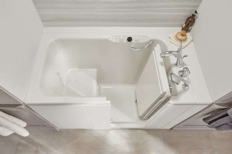 Kohler Walk-In Tub Review Bathtub Quotes, Walk In Tub Shower, Walk In Tub, Kohler Tub, Home Improvement Show, Walk In Bathtub, Walk In Tubs, Walk In Bath, Deep Soaking Tub