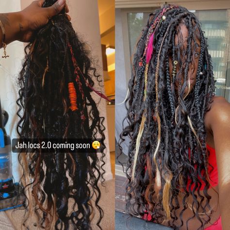 Fairy Locs, Wavy Locs, Jah Locs, Dread Ideas, Shaman Woman, Protective Style Braids, Winter Hair Trends, Faux Dreads, Boho Locs