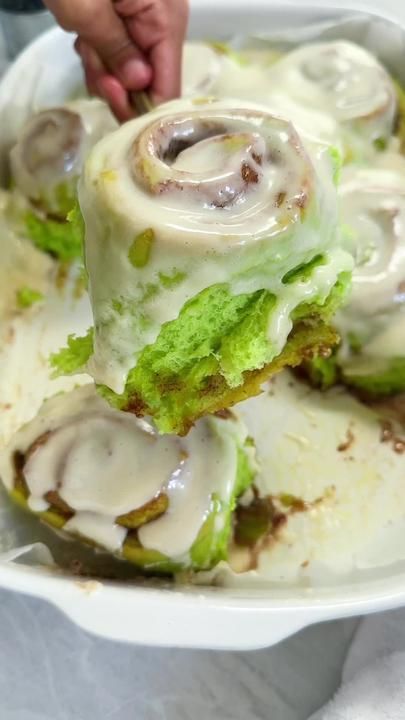 Holiday Baking Recipes, Baking Recipe, Cinnamon Rolls Recipe, Christmas Gathering, All Purpose Flour, Grinch Stole Christmas, Icing Recipe, Warm Milk, The Grinch