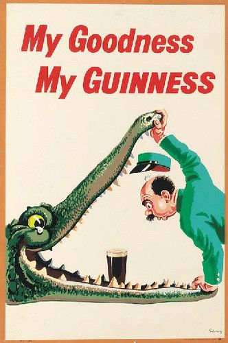 Guinness Advert, Beer Posters, Beer Ads, Beer Advertising, Guinness Beer, Etiquette Vintage, Beer Ad, Pint Of Beer, Beer Poster