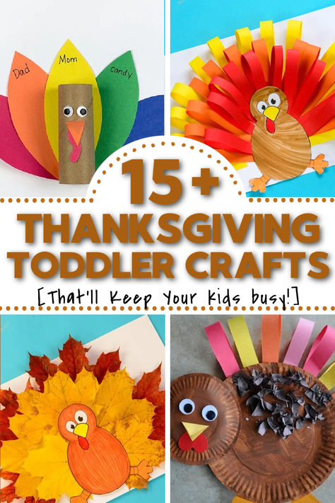 Toddler Turkey Crafts, Thanksgiving Toddler Activities, Thanksgiving Activities For Toddlers, Thanksgiving Crafts For Toddlers, Thanksgiving Toddler, Thanksgiving Crafts Preschool, Easy Thanksgiving Crafts, Easy Crafts To Sell, Crafts For Toddlers