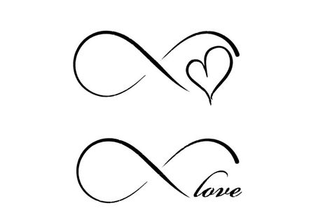 Infinity Love Tattoo Couple, Infinity Love Tattoo, Grandchildren Tattoos, Animal Tattoo Ideas, Faith Tattoo, Clever Tattoos, Love Tattoo, Petite Tattoos, Friendship Tattoos