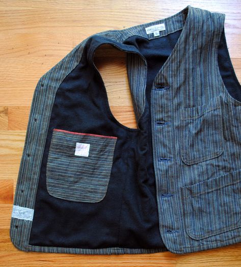 Rock Star Outfit, Work Vest, Mens Vest Fashion, Utility Vest, Tailor Shop, Fashion Suits For Men, Blue Vests, Vest Pattern, Blazer Vest