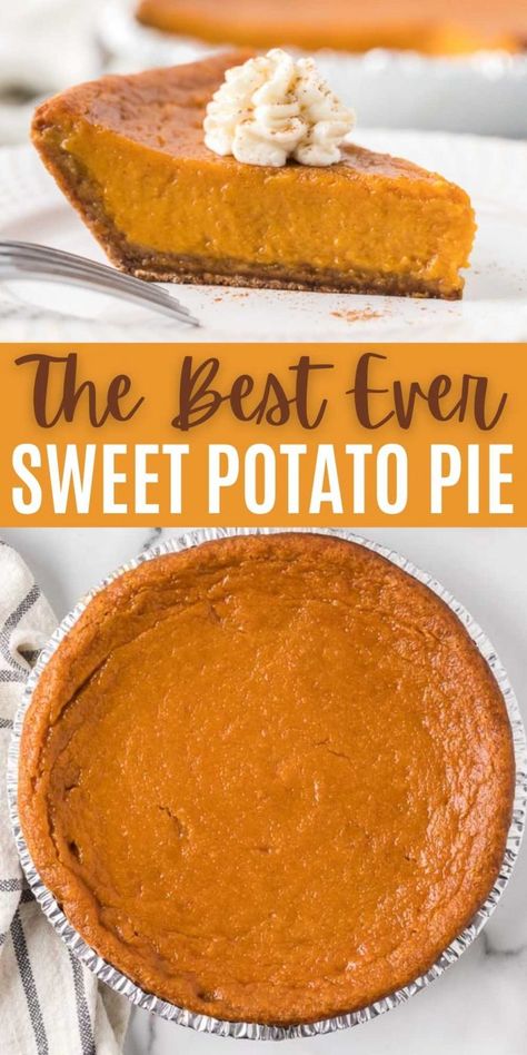 Sweet Potato Pie Recipe Easy, Pressure Cooker Sweet Potatoes, Instant Pot Sweet Potato, Homemade Sweet Potato Pie, Road Cake, Keto Pie, Sweet Potato Pie Southern, Potato Pie Recipe, Yummy Pie Recipes