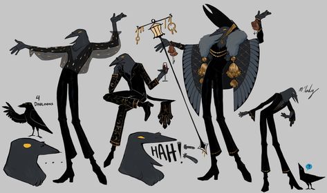 Crow As A Human, Crow Character Art, Crow Dnd Character, Kenku Dnd Cute, Crow Person Character Design, Dnd Kenku Character Art, Dnd Thri-keen, Crow Human Hybrid, Crow Humanoid