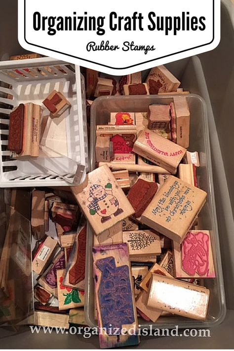 Ideas For Craft Room, Rubber Stamp Storage, Organizing Craft Supplies, Photo Box Storage, Craft Storage Organization, Scrapbook Storage, Scrapbook Organization, Stamp Storage, Organize Craft Supplies