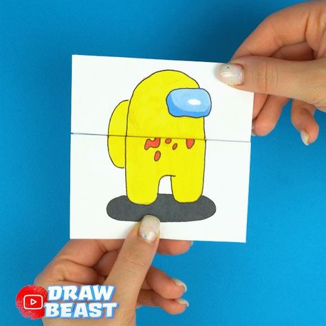 How to draw Among us easy with transformations from Poppy Playtime, cool crafts to try at home! See and learn how to make arts and paper crafts. Have a good day! Crafts To Try, Cool Crafts, Hand Crafts For Kids, Poppy Playtime, Have A Good Day, Easy Kids, Among Us, Make Art, Craft Activities