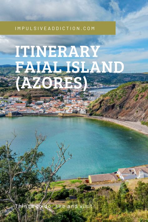 Itinerary to visit Faial Island, in Azores. Travel Guide with things to do, see and visit in Faial. Faial Azores, Azores Travel, Azores Islands, Beautiful Sites, Portuguese Recipes, Archipelago, Special Places, Snorkeling, Make It