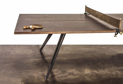 ALL FUN AND GAMES - NUEVO Modern Game Tables, District Eight, Modern Industrial Furniture, Shuffleboard Table, Foosball Table, Gaming Table, Ping Pong Paddles, Adjustable Stool, Reclaimed Oak