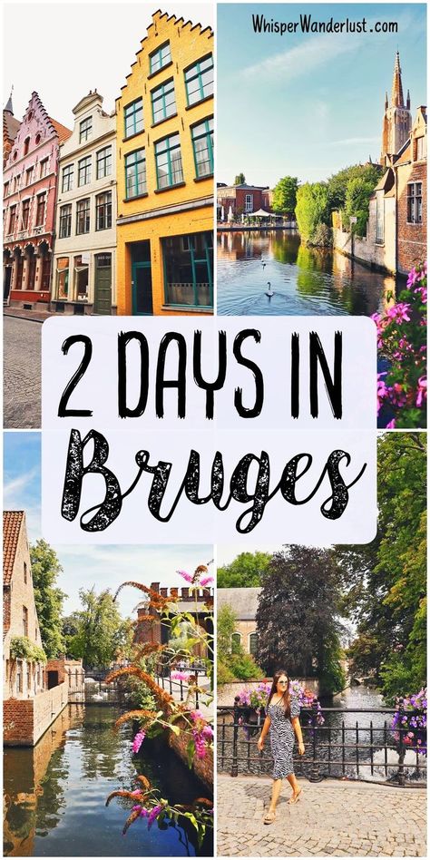 2 days in bruges | brugge travel guide | best things to do in bruges | bruges for a weekend | bruges itinerary | 48 h in bruges  | best places to visit in bruges belgium | bruges travel attractions | brugge belgium | explore bruges | best time to visit bruges | how many days in bruges | weekend trip to bruges | must see in brugge | two days in bruges | bruges in 2 days #brugge #bruges #belgium #brugesitinerary Brussels Belgium Travel, Belgium Bruges, Fairytale Town, Amsterdam Itinerary, Brugge Belgium, Belgium Chocolate, In Bruges, Eastern Europe Travel, Bruges Belgium