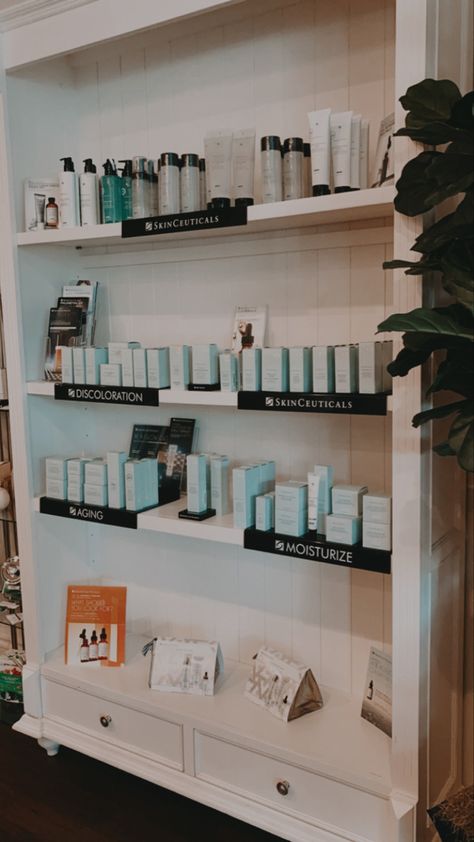 We carry & offer nothing but the best & that’s why we have a whole shelf dedicated to #skinceuticals 😍 Come stock up on your favorite skincare products today at the downtown St. Pete Woodhouse Day Spa! Woodhouse Day Spa, Skin Ceuticals, Spa Products, Favorite Skincare Products, Day Spa, Spa Day, Medicine Cabinet, Bathroom Medicine Cabinet, Skincare Products