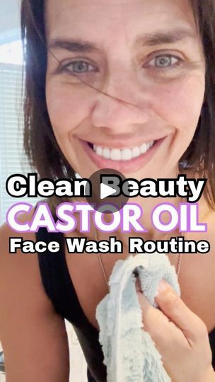 Castor Oil Face, Face Wash Routine, Castor Oil For Face, Face Washing Routine, Oil Face Wash, Wash Routine, Beauty Mask, I Know It, Beauty Routine