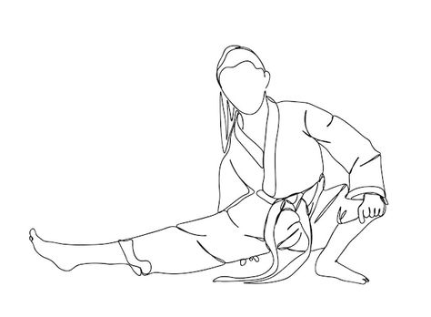 Taekwondo Drawing, Karate Background, Taekwondo Girl, Architecture School, Instagram Editing Apps, Line Vector, Cute Couple Drawings, Instagram Editing, Couple Drawings