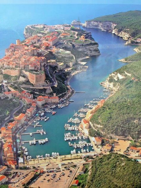 Porto-Vecchio, Corsica, France سلالم حلزونية, Porto Vecchio, Beautiful Places To Travel, France Travel, Nature Travel, Aerial View, Travel Around The World, Wonderful Places, Travel Pictures