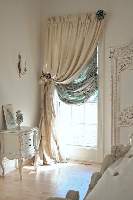 I will not be waiting for my future dream home to do this, you are looking at my new bedroom curtains Shabby Chic Romantico, Camera Shabby Chic, Shabby Chic Decorating, French Country Bedrooms, Romantic Shabby Chic, Decor Shabby Chic, Shabby Chic Bathroom, Shabby Chic Bedroom, Shabby Chic Bedrooms