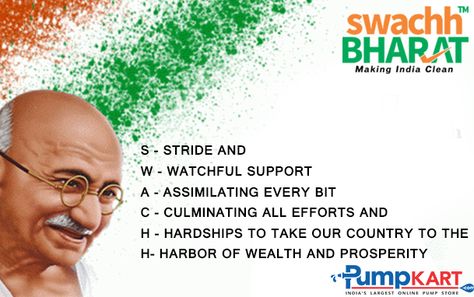 It is very essential for every Indian to know what does SWACHH stand for? Come-on India lets join ‪#‎Swachh‬ ‪#‎Bharat‬ ‪#‎Abhiyan‬ Swachh Bharat Slogans In English, Swatch Bharat Abhiyan Poster, Clean India Posters, Swachh Bharat Abhiyan, Clean India, Swachh Bharat, English Slogans, India Poster, Snap Quotes