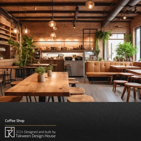 Step into our latest café design, a perfect fusion of rustic charm and modern aesthetics. We've created a space where every corner invites you to relax and indulge. Contact us today to bring luxury to your doorstep: 📲 01092236222 #Architectural | #Interiors | #Landscape | #Constructions Luxury Cafe Interior Design, Luxury Cafe, Café Design, Modern Cafe, Cafe Interior Design, Cafe Interior, Cafe Design, Modern Aesthetics, Modern Rustic