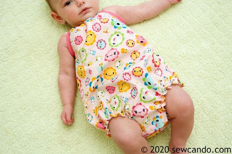 Sew Can Do: Easy Any Size Baby Bubble Romper