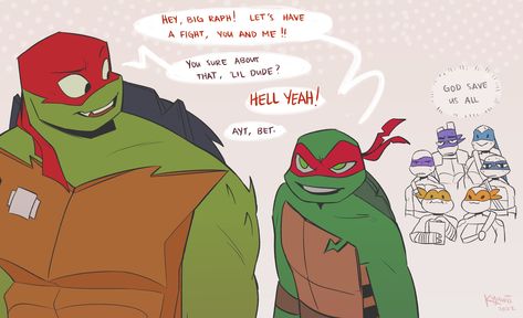 Rottmnt Tmnt 2012 Crossover, Tmnt 2012 Rottmnt Crossover, Rotmnt Raphael Fanart, Rotmnt X Tmnt 2012, Tmnt 2012 And 2018, 2012 Raph Fanart, Rise Of The Teenage Mutant Ninja Turtles Raph, Raphael Tmnt 2012 Fanart, Rottmnt Meets Tmnt 2012