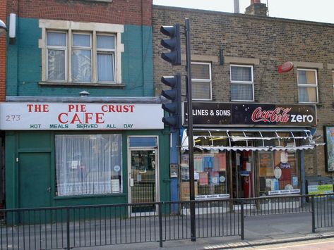 Greasy Spoon Cafe, Coffeshop Design, English Cafe, Greasy Spoon, Rule Britannia, Cafe Society, Vanishing Point, White City, National Treasure