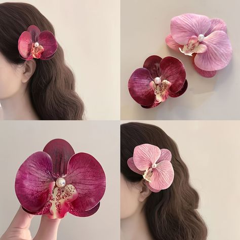 Faster shipping. Better service Flower Pins For Hair, Pins For Hair, Hair Jewerly, Hair Tie Accessories, Braided Hair Tutorial, Preppy Jewelry, Expensive Jewelry Luxury, Hair Jewels, Wrist Jewelry