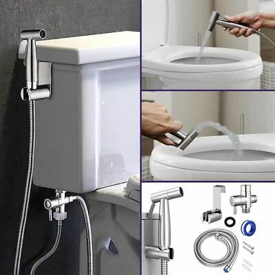 This Handheld Bidet Toilet Sprayer Jet Sprayer Kit Chrome are made of high quality 304 stainless steel, smooth, rust resistant, durable and easy to clean. Toilet Spray, Bidet Sprayer, Bidet Toilet, Bidet Toilet Seat, Bathroom Inspiration Decor, Bathroom Items, Chrome Handles, Shower Kits, Toilet Accessories