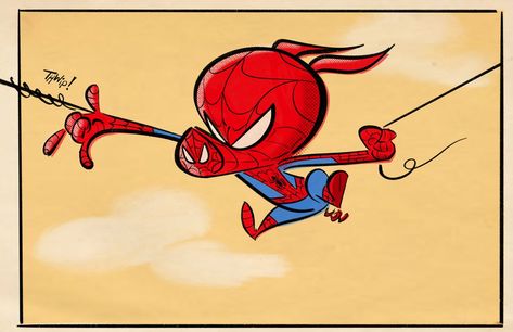 Craig Kellman, Spiderman Tattoo, Marvel Paintings, Kubo And The Two Strings, Scott Pilgrim Comic, Spiderman Drawing, Pig Drawing, Pig Wallpaper, Comic Book Art Style