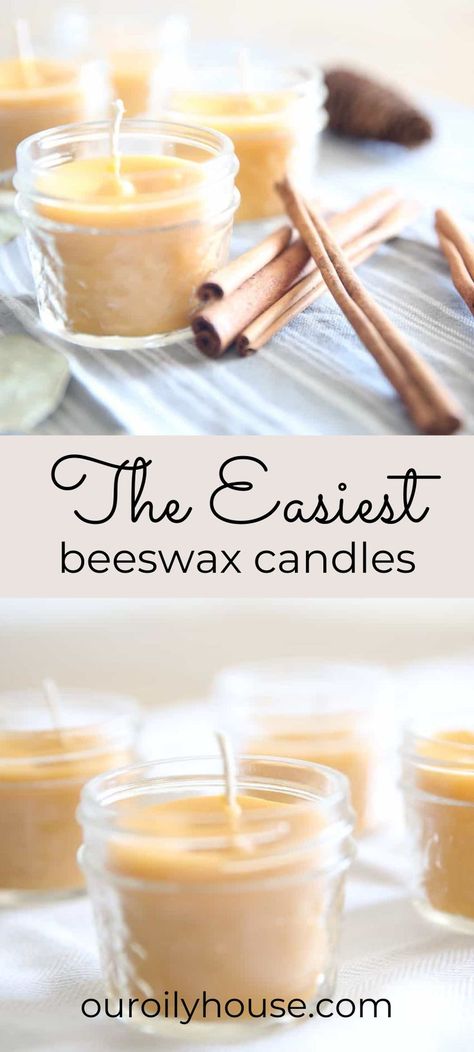 Diy Candle Wick Easy, How To Make Candles For Beginners, Homeschool Handicrafts, How To Make Candles, Fall Hobbies, Diy Beeswax Candle, Homemade Essentials, Homemade Candle Recipes, Homemade Beeswax Candles