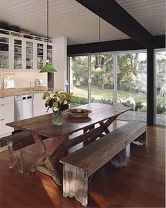 clean Narrow Dining Room Table, Round Kitchen Table And Chairs, Narrow Dining Tables, Kitchen Table Bench, Indoor Picnic, Table Dining Room, Round Kitchen Table, Narrow Kitchen, Table Dining