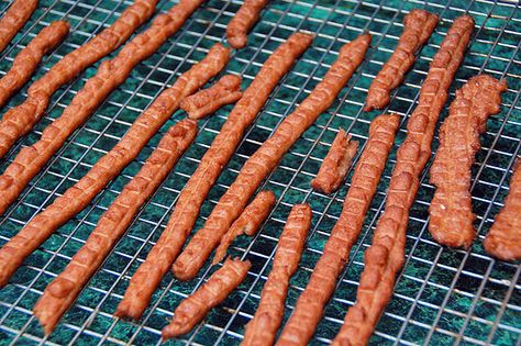 Turkey Jerky Treat Recipe Ground Turkey Jerky Recipe Dehydrator, Ground Turkey Jerky Recipe, Turkey Jerky Recipe Dehydrator, Dehydrator Dog Treats, Jerky Recipes Dehydrator, Jerky For Dogs, Turkey Dog Treats, Turkey Treats, Turkey Jerky