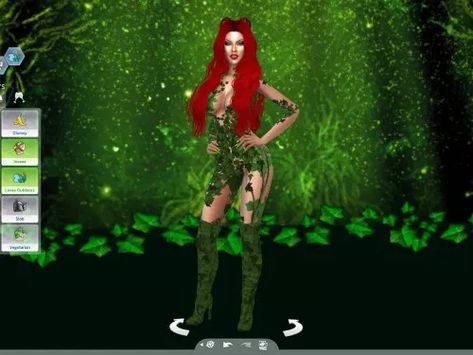 Poison Ivy CAS Background Sims 4 Cc Poison Ivy, Sims 4 Poison Ivy, Poison Ivy Sims 4 Cc, Cas Background, Cc Sims, Ts4 Cc, Cc Finds, Poison Ivy, Sims 4 Cc