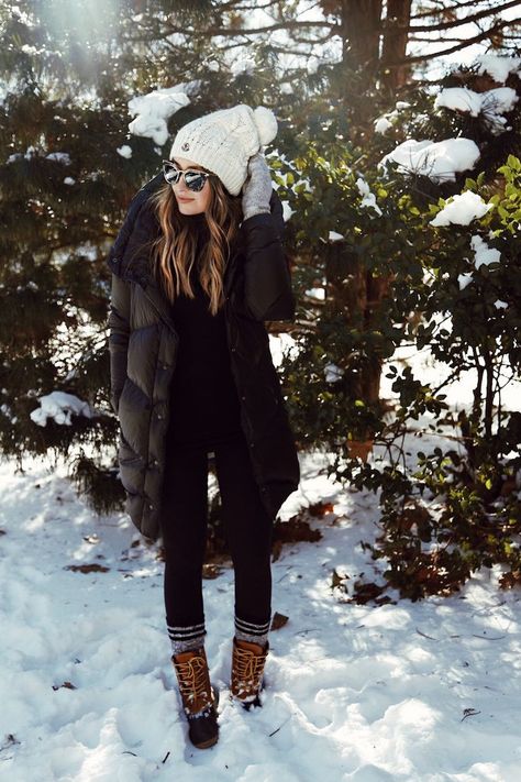 Snow Day Outfit, Winter Outfits Snow, Street Style New York, Winter Mode Outfits, Cozy Winter Outfits, Snow Outfit, Winter Outfits Cold, Outfit Invierno, Winter Stil