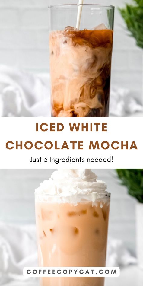 Low Calorie Iced White Chocolate Mocha, How To Make A Starbucks Iced White Chocolate Mocha, How To Make Iced White Chocolate Mocha Coffee At Home, Iced Coffee With Oatmilk Recipe, Low Sugar Iced Coffee Recipes, White Mocha Iced Coffee Recipe, Diy Iced White Chocolate Mocha Starbucks, Dairy Free Iced Coffee Recipe, At Home White Chocolate Mocha