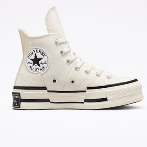 New Converse Chuck 70’s!! I’m In Love With These Sneakers But Unfortunately Got The Wrong Size Brand New & Read To Ship Asap!! Converse Chuck 70 Plus, Chuck 70 Plus, Converse Chuck 70s, Unconventional Design, High Top Shoe, Dr Shoes, Converse Chuck 70, Hype Shoes, Women's Converse