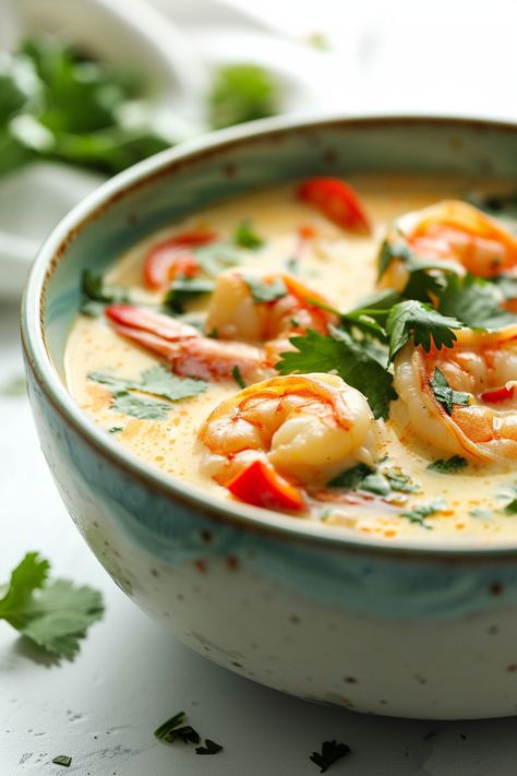 Instapot Hearty Soup Recipes, Keto Soups Recipes, Shrimp Instant Pot Recipes, Healthy Instapot Recipes, Thai Shrimp Soup, Shrimp Soup Recipes, Keto Instant Pot Recipes, Thai Shrimp, Food Reference