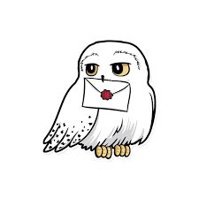 Hedwig | Harry Potter Official Sticker | Redwolf Harry Potter Doodles, Harry Potter Stickers, Harry Potter, Doodles