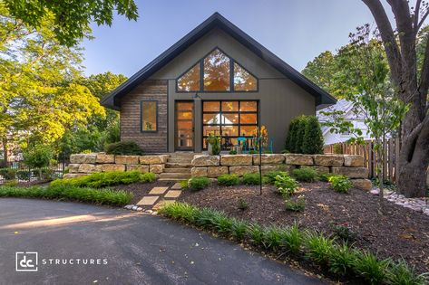 Barn With Loft, Pole Barn Ideas, Indoor Sports Court, Home Basketball Court, Barn House Kits, Sports Court, Overhead Garage Door, Garage Loft, Indoor Basketball Court