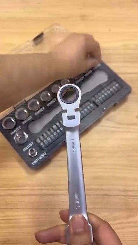 Check out this video Ratchet Socket Wrench Set Metric 36 Pcs from Am Boy Socket Wrench Set, Socket Wrench, Socket Wrenches, Wrench Set, Wrench