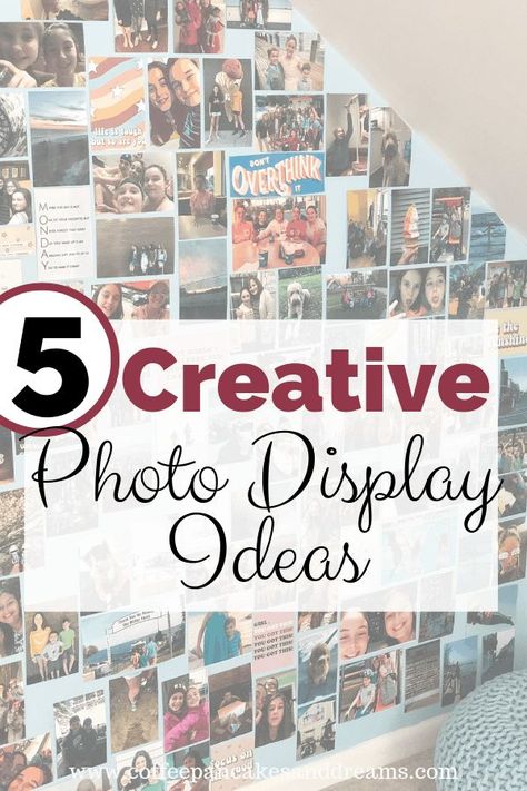 Holiday Photo Display Ideas, Photo Displays Ideas, How To Display 4x6 Photos Wall Ideas, Cheap Ways To Display Photos, Modern Photo Display Ideas, Easy Picture Wall Ideas, How To Display A Lot Of Photos, Seasonal Photo Display, Ways To Display 4x6 Photos