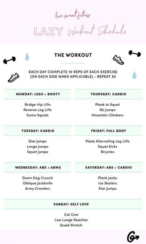 Lazy Workout Lazy Workout, Love Sweat Fitness, Fitness Challenge, Workout Schedule, Dog Boarding, Home Workout, New Years Resolution, Nouvel An, Easy Workouts