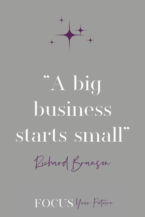 Even the biggest most successful businesses started small so don't be daunted to get started and start growing your business your way. A Big Business Starts Small Quote, People Who Dont Support Your Business, Business Meme, Business Mind, Starting Small Business, Monday (quotes), Business Woman Quotes, Handmade Quotes, Business Slogans