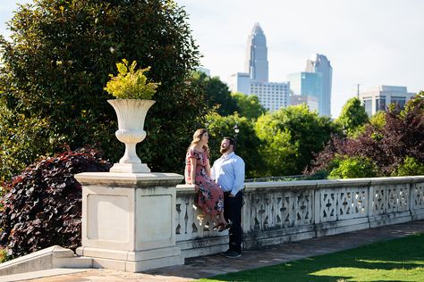 Charlotte Nc Engagement Photos, Charlotte Nc Engagement Shoot, Charlotte Photography Locations, Charlotte Engagement Photos, Elegant Engagement Photos, Craggy Gardens, Quinceanera Photography, Unique Engagement Photos, Prom Poses