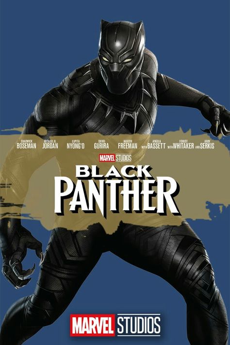 Black Panther Movie Poster, King T Challa, Black Panther Comic, Panther Pictures, Black Panther Movie, Black Panther Costume, Panther Black, Black Panther 2018, T Challa