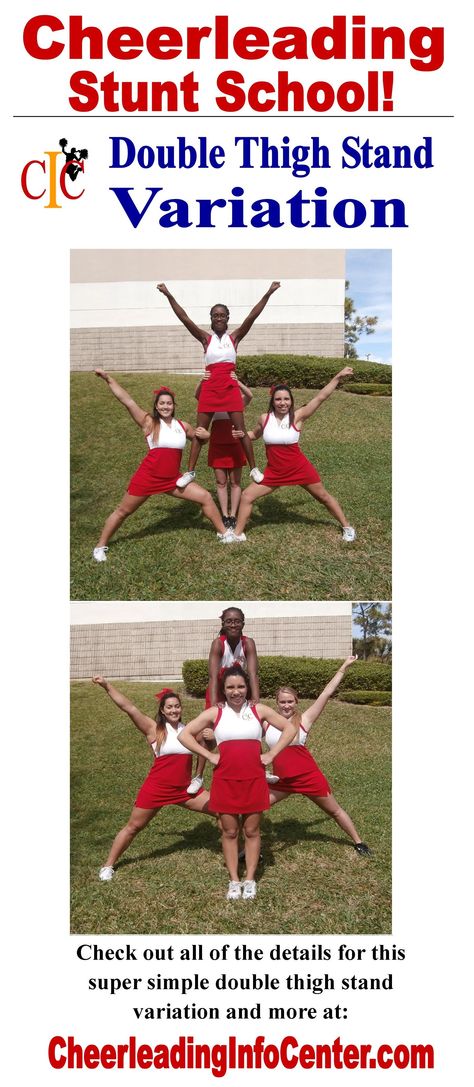 Are you looking for some super simple cheerleading stunts that look great? Check out the Stunting Section on CheerleadingInfoCenter.com Cheerleading For Kids, Cheerleading Quotes Inspirational, Easy Cheerleading Stunts, Cheerleading Skills, Senior Sports Photography, Cheerleading Tryouts, Great White Sharks Cheer, Cool Cheer Stunts, Cheerleading Stunts